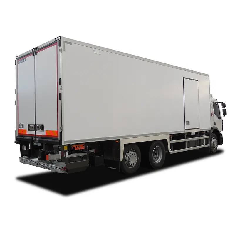 Alta Qualidade 30-40T semi-reboque caminhão frigorífico grande van Refrigerado Caminhões Caixa Semi Trailer