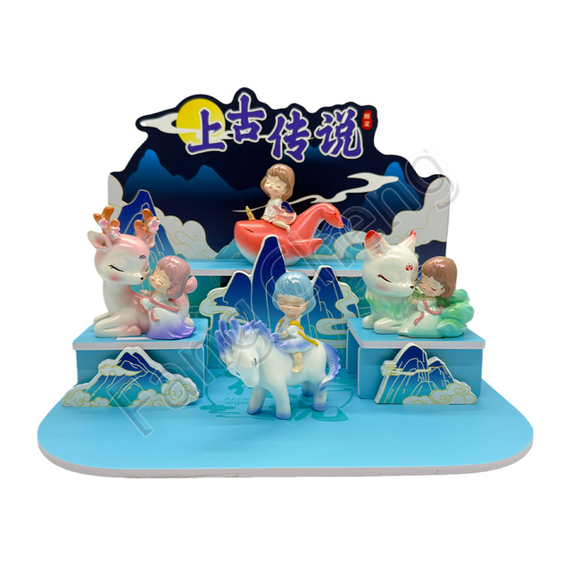 Ancient Legends Series Desktop Decorative Items Mysterious Box Gifts100mm Capsule Gumball Toys
