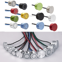 ELEWIND Bouton concave électronique étanche IP68 22MM avec interrupteur piézoélectrique Structure métallique (PS223Z10YNT1)