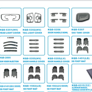 ชุดแต่งโครเมียมและสีดำสำหรับรถยนต์ ชุดแต่งโครเมียมทั้งคัน สำหรับปี 2023 - Product Image 6