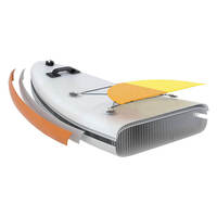 Planche de paddle gonflable personnalisée OEM pour sports nautiques en plein air, planche de surf durable ISUP avec accessoires gratuits