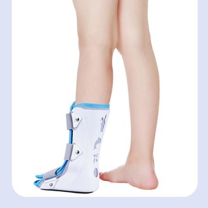 Attelle de cheville pour enfants en nylon avec sangles réglables pour la récupération des entorses et l'alignement du pied - Product Image 4