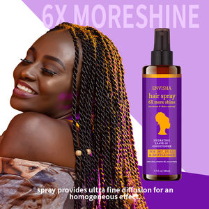 Spray pour les <span class=keywords><strong>cheveux</strong></span> africains anti-frisottis, marque privée, traitement démêlant, hydratant et réparateur - Product Image 2