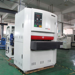 Sabuk pasir otomatis logam Rr1000mm lebar bekerja sabuk pengampelas lembaran logam pengamplasan mesin Deburring sabuk mesin poles - Product Image 4