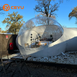 Tente dôme à bulles transparente en PVC Ceyu pour événements extérieurs, mariages, publicité, tente gonflable pour glamping et hôtels, vente en gros - Product Image 1