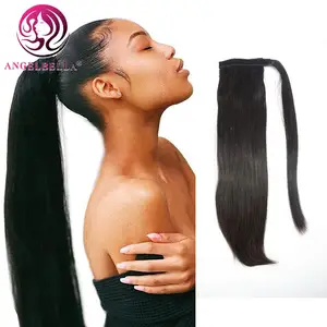 Extension per Coda <span class=keywords><strong>di</strong></span> <span class=keywords><strong>Cavallo</strong></span> Brasiliana Angelbella, Liscio Setoso 1b #   Coda <span class=keywords><strong>di</strong></span> <span class=keywords><strong>Cavallo</strong></span> con Cordoncino in <span class=keywords><strong>Capelli</strong></span> Umani Brasiliani - Product Image 1