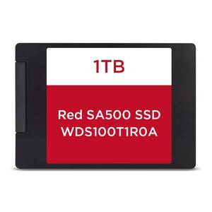 ฮาร์ดดิสก์ Red SA500 WDS100T1R0A ความจุ 1TB ขนาด 2.5 นิ้ว ความหนา 7 มม. SATA III 6Gb/s ความเร็วในการอ่านสูงสุด 560MB/s ความเร็วในการเขียน 530MB/s สำหรับ NAS - Product Image 1
