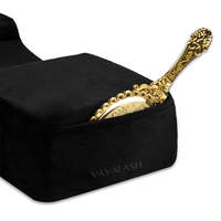 Coussin ergonomique en mousse à mémoire de forme en U pour extension de cils, idéal pour salon de beauté