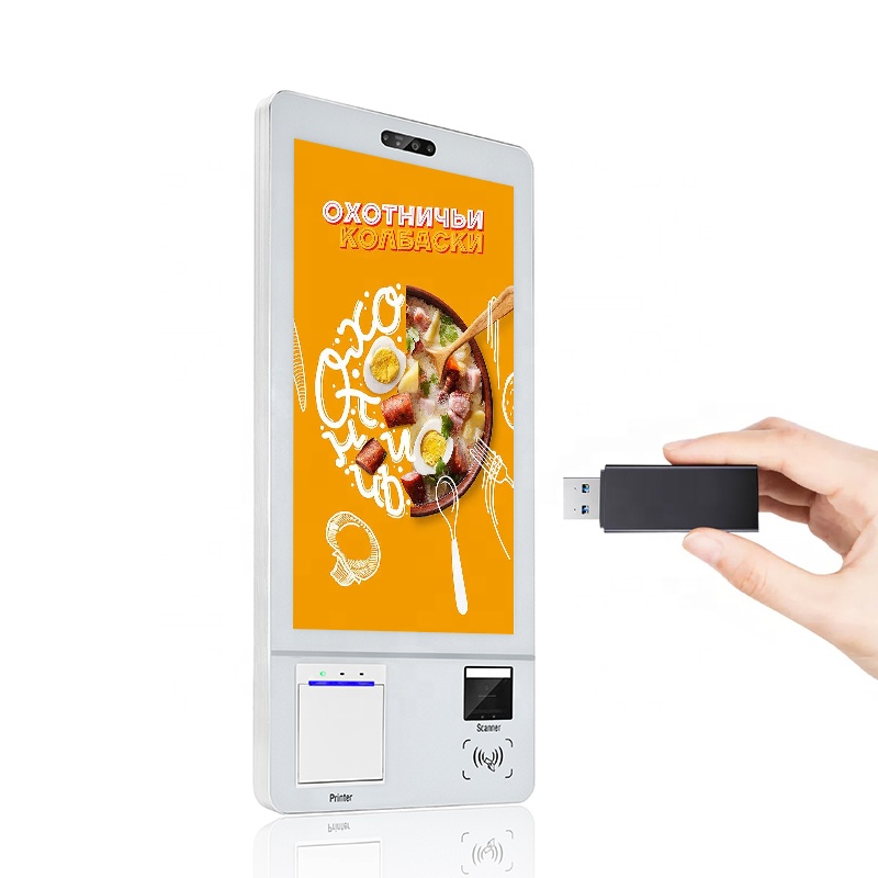 Сканирующий код, киоск для самостоятельной оплаты, система заказа ресторана, киоск для самостоятельного заказа
