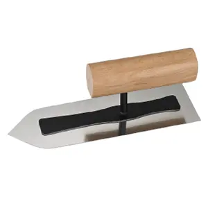 GS-K009 металлический скребок, настенный бетонный ручной инструмент, штукатурка, шпатель для текстурной живописи, штукатурка, шпатель из нержавеющей стали