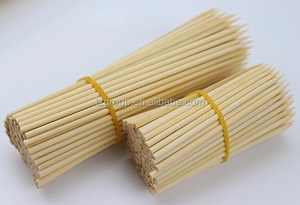 OEM Custom Logo Lucky Bamboo Skewers Long <strong>Disposable</strong> <strong>BBQ</strong> Sticks Eco-Friendly High Quality for Party Camping Fruit Food Packaging - Product Image 5
