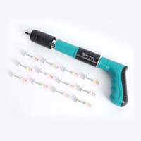 Pistola Clavadora de Concreto Industrial de Acero Inoxidable, Kit Completo con Repuestos, Grado Profesional