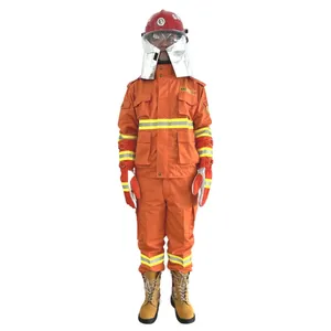Roupa de uniforme de segurança para trabalho, conjunto de calças e jaqueta de proteção florestal