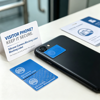 Autocollant de sécurité anti-espionnage pour caméra de smartphone en silicone du centre de R&D