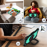Funda Resistente con Correa para el Hombro, Carcasa Rígida de PC y Silicona para Tablet Xiaomi Redmi Pad Pro 12.1 Pulgadas POCO Pad 12.1 Pulgadas 2024