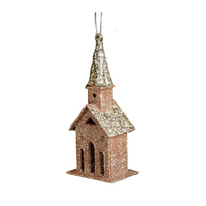 Pendentif maison renne scintillant de Noël, décorations de Noël, ornements pour sapin de Noël, articles d'ambiance, vente en gros - Product Image 5