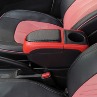 Pour Citroen C2 C3 Center Console Accoudoir Rénovation Siège Boîte De Rangement avec USB Coussin De Stockage Accessoires