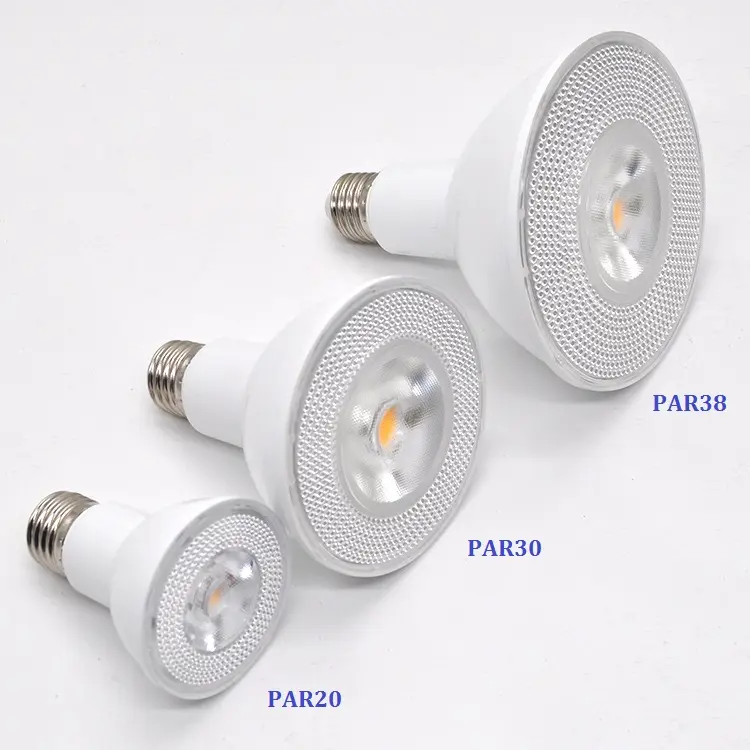 PAR Light E27 Lamp 9ワット15ワット18ワットSpotlights Led Bulb PAR20 PAR30 PAR38 Spot LightsためHome Indoor Lighting