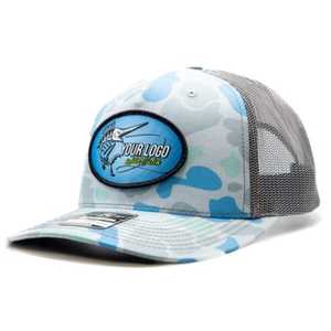 Custom Embossed Richardson 112 Trucker Hats Embroidery <b>Patches</b> for Gorras Woven <b>Patch</b> Mesh Trucker Hat - Product Image 6