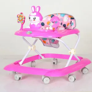 2023 multifunzionale vendita calda auto giocattolo neonata push walker Jumper attività giocattoli 3 in 1 girello con ruote e musica