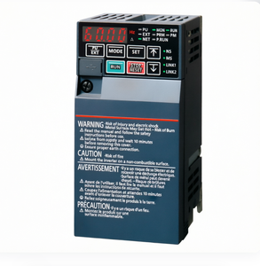 Inversor MS-Mitsubishi FR-E820-0008-4-60, 0.1kW, trifásico 200V, IP20, STO, RS-485, Original y Nuevo en Stock, Control de Motor Pequeño - Product Image 1