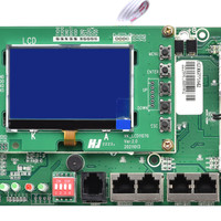 Système de gestion de batterie intelligent BMS 16S 48V 3.2V LiFePO4 200A avec écran LCD, communication RS485 RS232 CAN