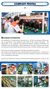 ซีรีส์ SKZ1050D เครื่องวิเคราะห์ก๊าซแบตเตอรี่ลิเธียมความจุสูงแบบตอบสนองรวดเร็ว 3 โมดูลอิสระ สำหรับการตรวจสอบสิ่งแวดล้อม - Product Image 6