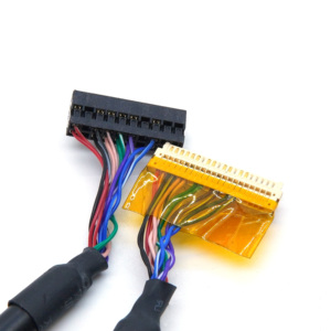 Afgeschermde LVDS-kabelboom JAE 1,0 mm 20-pins converter naar 2,0 mm Dupont 20-pins 270 mm voor draagbare medische bewakingsapparatuur - Product Image 3