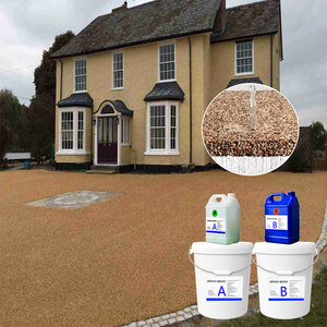 Kit de <span class=keywords><strong>Resina</strong></span> Epoxi Transparente 2:1 para Agregados, Adhesivo Sellador con Efecto Piedra Lavada para Suelos y Caminos Exteriores - Product Image 1