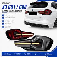Conjunto de Luces Traseras para BMW X3 2018-2021, Modelos G01 G08, Actualizado con Nuevas Señales de Giro Secuenciales LED