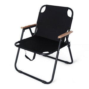 Silla y mesa de camping plegable de tela, tubo de Metal grueso, 1 persona, Luna plegable, muebles de exterior, silla - Product Image 5