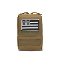 Bolsa de Utilidades MOLLE Resistente para Supervivencia al Aire Libre, Bolsa Organizadora de Accesorios EDC Portátil, Impermeable, para Aventuras, Venta al Por Mayor