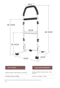 Ayudas médicas para caminar aprobadas por Ce Ayuda para caminar de pie de enfermería inteligente completamente automática para ancianos - Product Image 6
