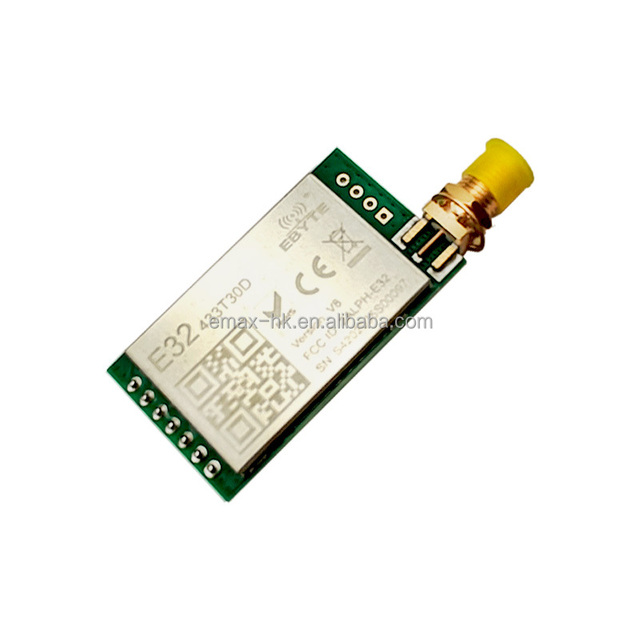 LoRa SX1278 SX1276 433MHz RF Module Transmitter Receiver 8000m E32-433T30D E32-TTL-1W V8 UART Long Range Wireless Transceiver