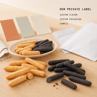 Bâtonnets de fromage 50g, biscuits cuits tranchés, non frits, riches en fibres, 0 gras trans, faible teneur en sel, vente en gros, durée de conservation 9 mois