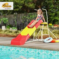 Toboggan aquatique extérieur en métal et plastique pour enfants, équipement de jeu pour la maison et le jardin