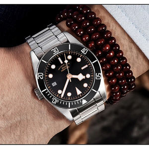 फैक्टरी थोक Hign गुणवत्ता तारीख शीर्ष लक्जरी निविड़ अंधकार क्लासिक स्वत: घड़ी - Product Image 4