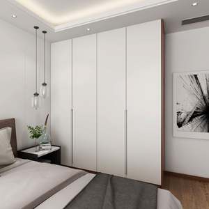 Ensemble de chambre à coucher avec armoire en mélamine d'angle YALIG - Product Image 5