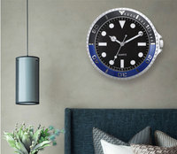 Horloge murale en plastique bon marché horloge de table de voiture de tableau de bord