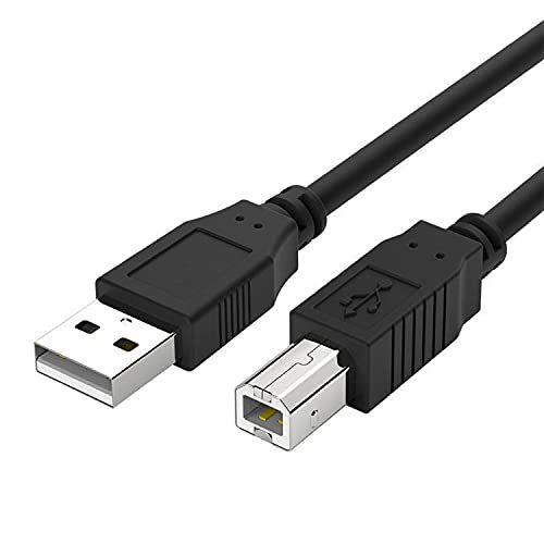 Best Supplier USB 2.0 Data Cable Black 0.5m 0.8m 1m 2m Printer Cable with Male USB a to Male USB B Connector