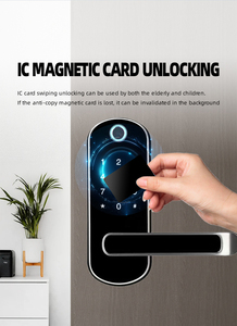 Serrure de porte intelligente Wi-Fi TTLOCK, serrure numérique biométrique avec mot de passe et empreintes digitales, serrure de porte extérieure sans clé - Product Image 4