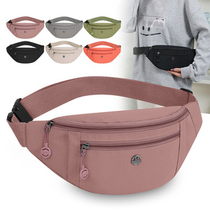 Women's Waist Bag Nylon Water Resistant Multiple Pockets Everyday Use Summer 2026 - Product Image 1