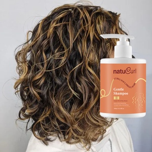 Aceite de ricino orgánico con logotipo personalizado, champú y acondicionador sin sulfato de manteca de karité Dreadlock de limpieza profunda 4C para cabello afro rizado - Product Image 1