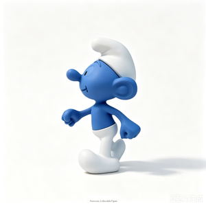 Statuetta dei <span class=keywords><strong>Puffi</strong></span> in Resina Naturale, Decorazione per Stanza di Halloween, Espositore Trendy per Bambini - Product Image 3