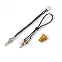 Sensor Suhu Tahan Air Stainless Steel Thermistor Ntc 5k 10k 20k 50k 100k untuk Peralatan Dapur