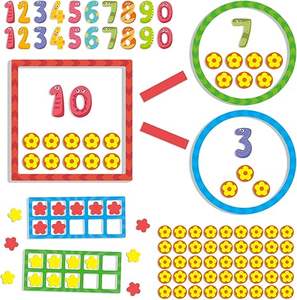 Números magnéticos para pizarra, manipuladores <span class=keywords><strong>de</strong></span> matemáticas, juegos <span class=keywords><strong>de</strong></span> matemáticas <span class=keywords><strong>de</strong></span> 1er grado para niños, contadores <span class=keywords><strong>de</strong></span> matemáticas <span class=keywords><strong>de</strong></span> línea <span class=keywords><strong>de</strong></span> números magnéticos - Product Image 2
