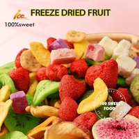 Gemengde groente- en fruitchips FD/Vf Gedroogde groenten en fruit chips 1,5 kg verpakking Knapperige gevriesdroogde groenten en fruit