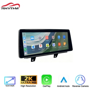 Rhythm 12.6 Inch Linux Car Screen <b>Wireless</b> Carplay Android Auto Navigation BT Display For BMW 1 Series F20/F21/F40 2017-2023 EVO - Product Image 1
