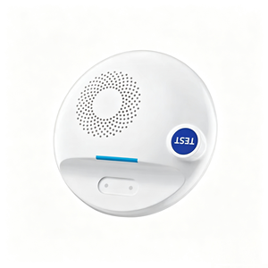 TUYA WiFi เครื่องตรวจจับน้ำรั่วอัจฉริยะพร้อมสัญญาณเตือนแบตเตอรี่ เซ็นเซอร์ไร้สายสำหรับระบบอัตโนมัติภายในบ้านเพื่อความปลอดภัยในบ้าน - Product Image 1