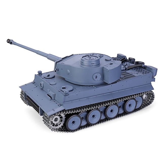 3818-1 Pro Heng Long Electric Toys 1/16 2.4G Germany Tiger I RC Battle Tanks Metal Track RTR - 6.0 Professional Version